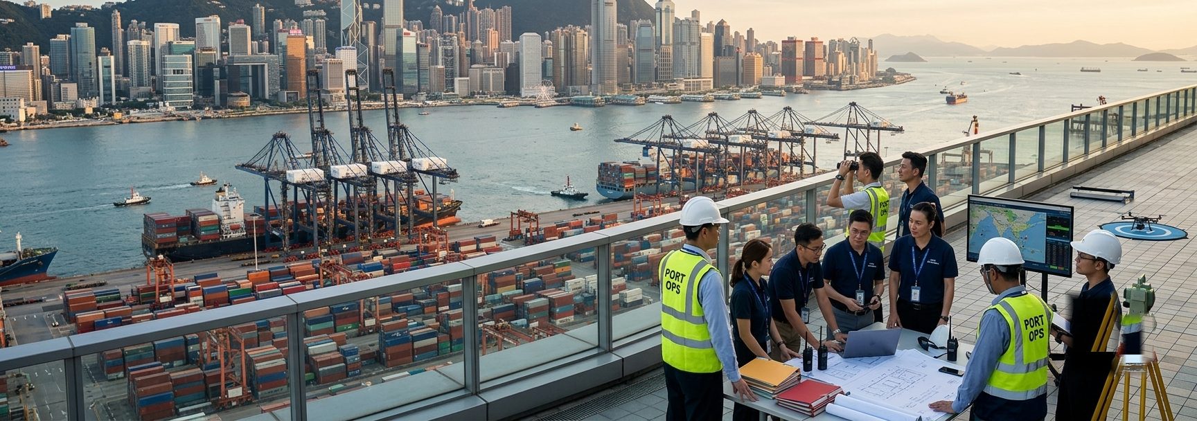 Orelin operations — port backdrop