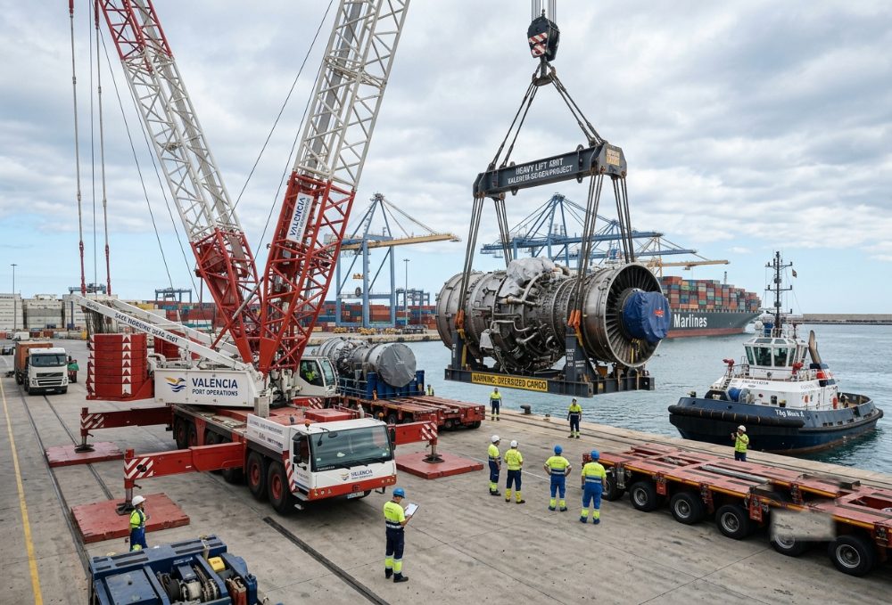 Heavy-lift project cargo